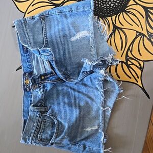 Lucky Brand The Cut Off jean shorts